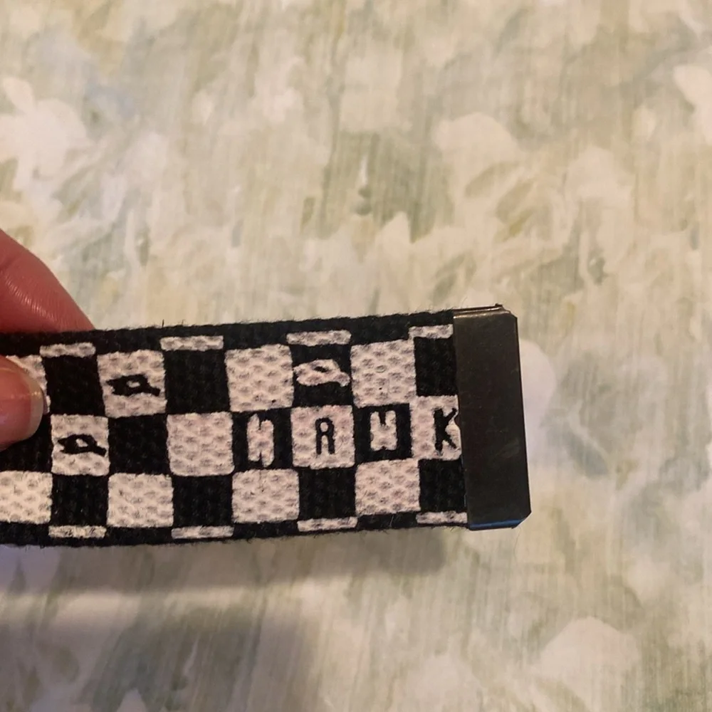 Hawk checkered Black and White Belt